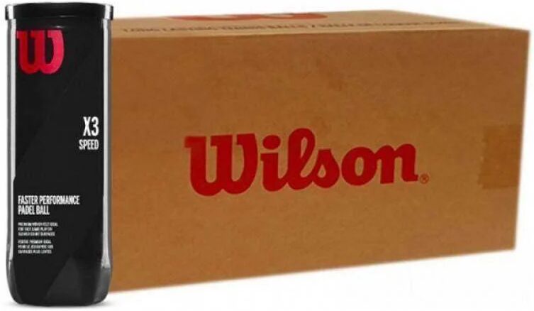 Cajon 72 Pelotas - 24  Botes de 3 uds - Wilson Padel X3 Speed