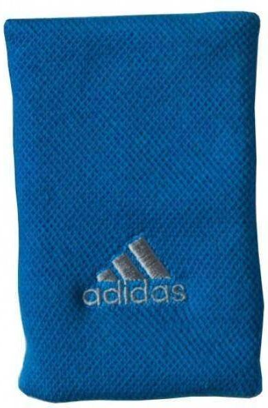 Munequeras Adidas L Azul Gris 2 Unidades