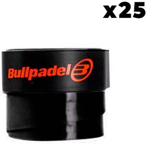 Overgrips Bullpadel Negro Liso 25 Unidades