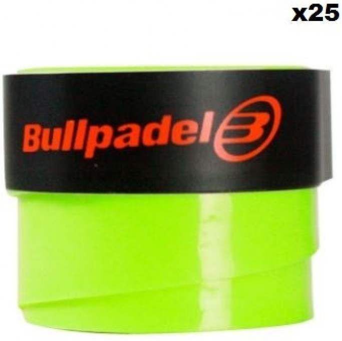 Overgrips Bullpadel Amarillo Azufre Liso 25 Unidades