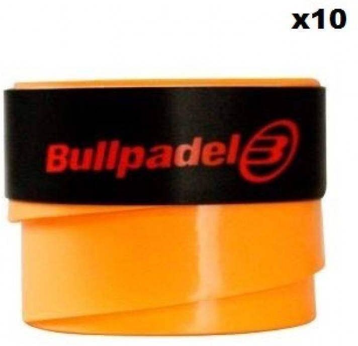 Overgrips Bullpadel Naranja Liso 10 Unidades