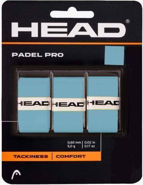 Overgrips Head Padel Pro Azul 3 Unidades