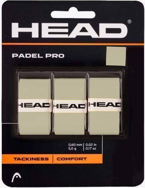 Overgrips Head Padel Pro Gris 3 Unidades