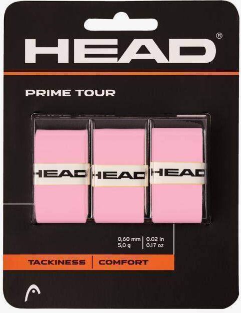 Overgrips Head Prime Tour Rosa 3 Unidades