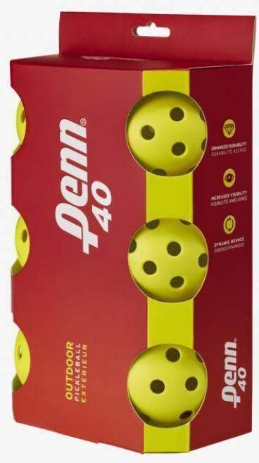 Pelota Pickleball Head Penn 40 6 Unidades