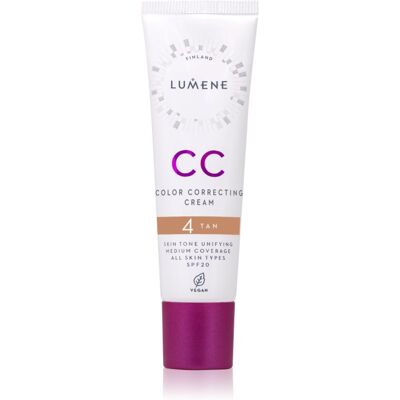 Cc Color Correcting Cream Crema Cc Para Unificar El Tono De La Piel Spf 20 Tono 4 Tan (Neutral) 30 Ml Cc Color Correcting Cream Crema Cc Para Unificar El Tono De La Piel Spf 20 Tono 4 Tan (Neutral) 30 Ml