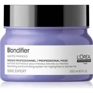 Serie Expert Blondifier Mascarilla Regeneradora Y Renovadora Para Cabello Rubio Y Con Mechas 250 Ml Serie Expert Blondifier Mascarilla Regeneradora Y Renovadora Para Cabello Rubio Y Con Mechas 250 Ml