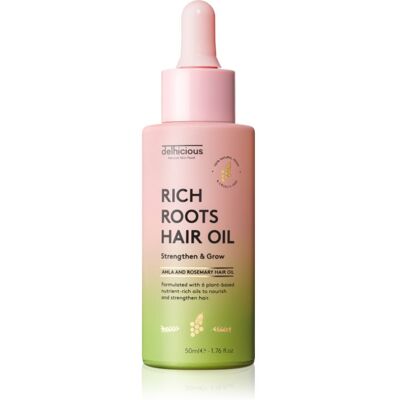 delhicious RICH ROOTS AMLA & ROSEMARY HAIR OIL - Aceite Capilar delhicious RICH ROOTS AMLA & ROSEMARY HAIR OIL - Aceite Capilar