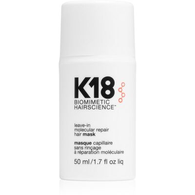 K18 Mascarilla Reparadora Molecular Sin Aclarado para el Cabello - 50 ml K18 Mascarilla Reparadora Molecular Sin Aclarado para el Cabello - 50 ml