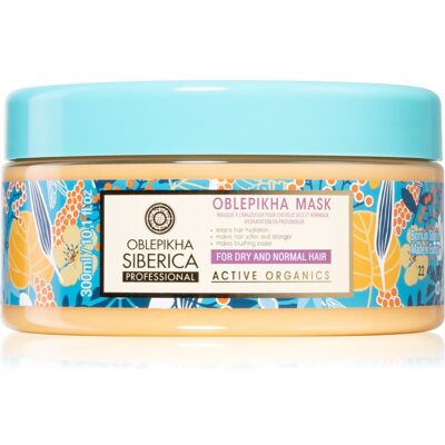 Natura Siberica Oblepikha Mascarilla para cabello seco y normal - 300ml Natura Siberica Oblepikha Mascarilla para cabello seco y normal - 300ml