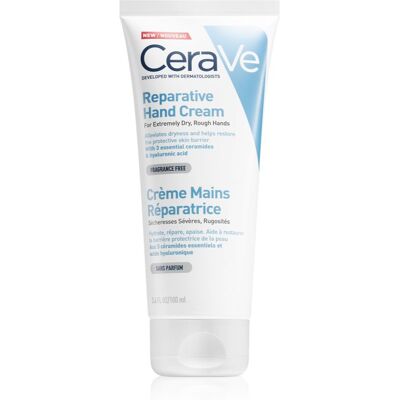 Crema de Manos CeraVe - Reparadora, 100ml, Hidratación Profunda Crema de Manos CeraVe - Reparadora, 100ml, Hidratación Profunda