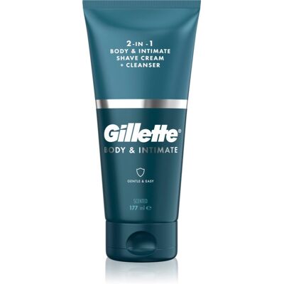 Gillette Body&Intimate 2en1 Crema de Afeitar M 150 ml - Crema de Afeitar Gillette Body&Intimate 2en1 Crema de Afeitar M 150 ml - Crema de Afeitar