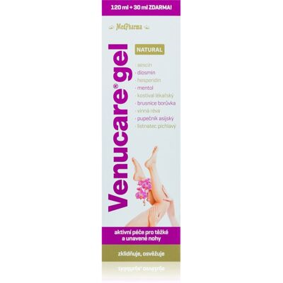 MedPharma Venucare gel natural - Suaviza, alivia pies cansados, 150ml - gel MedPharma Venucare gel natural - Suaviza, alivia pies cansados, 150ml - gel