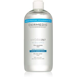 Dermedic Hydrain3 Hialuro Agua Micelar - Agua Micelar Dermedic Hydrain3 Hialuro Agua Micelar - Agua Micelar