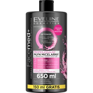 Facemed+ Agua Micelar Limpiadora Desmaquillante Con Efecto Desintoxicante 650 Ml Facemed+ Agua Micelar Limpiadora Desmaquillante Con Efecto Desintoxicante 650 Ml
