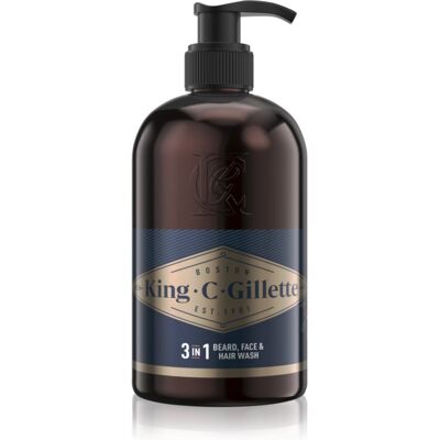 King C. Beard & Face Wash Champú Para Barba 350 Ml King C. Beard & Face Wash Champú Para Barba 350 Ml