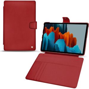 Noreve Funda de piel Samsung Galaxy Tab S7+ Perpétuelle Rouge