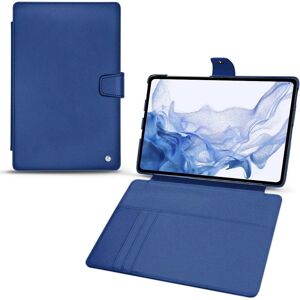 Noreve Funda de piel Samsung Galaxy Tab S8 Ultra Perpétuelle Bleu océan