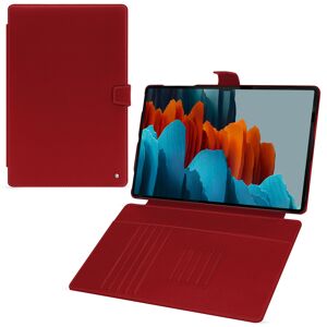 Noreve Funda de piel Samsung Galaxy Tab S9 Ultra Perpétuelle Rouge