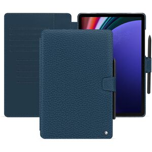 Noreve Funda de piel Samsung Galaxy Tab S9+ Ambition Indigo