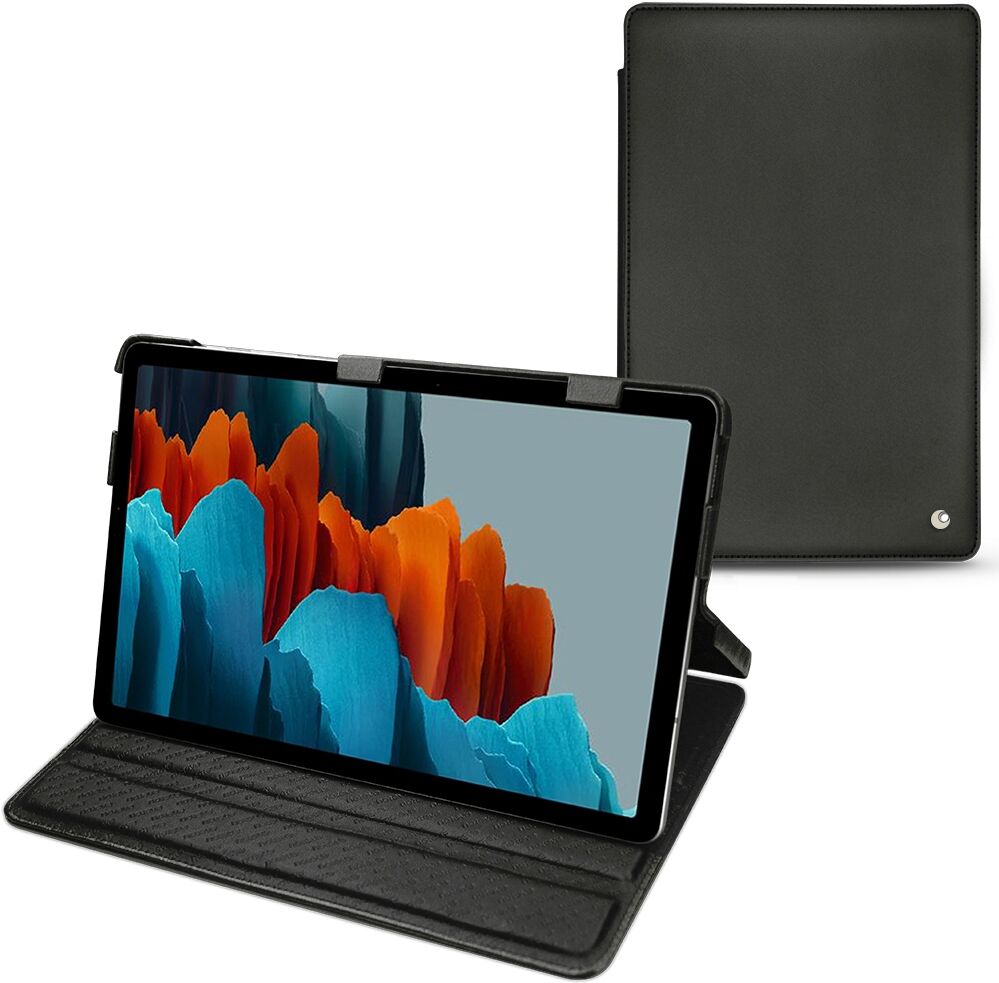 Noreve Funda de piel Samsung Galaxy Tab S7+ Perpétuelle Noir