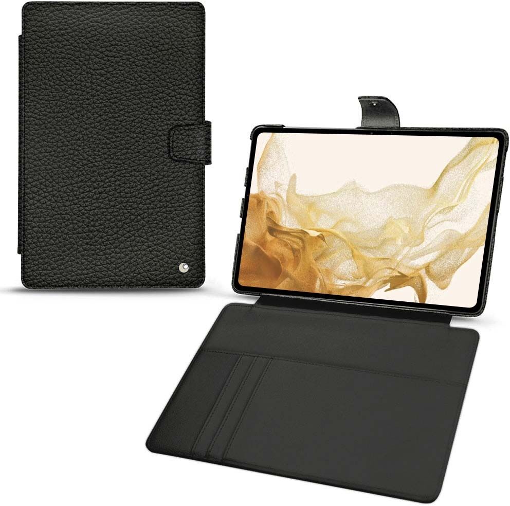 Noreve Funda de piel Samsung Galaxy Tab S8 Ambition Ebène