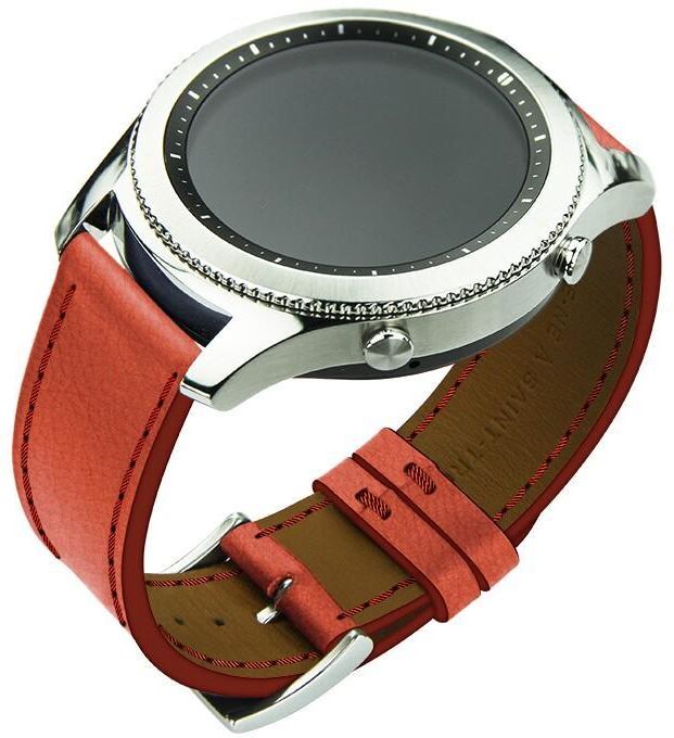 Noreve Correa de piel para reloj conectado - 22 mm Arange clouquié