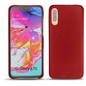 Noreve Funda de piel Samsung Galaxy A70 Perpétuelle Rouge