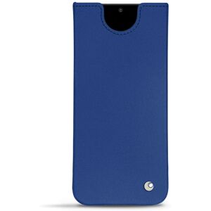 Noreve Funda de piel Samsung Galaxy S20 Perpétuelle Bleu océan