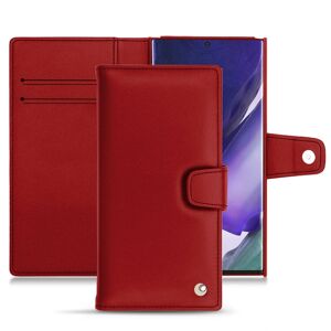 Noreve Funda de piel Samsung Galaxy Note20 Ultra Perpétuelle Rouge