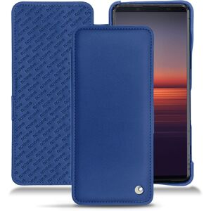 Noreve Funda de piel Sony Xperia 5 II Perpétuelle Bleu océan