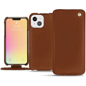 Noreve Funda de piel Apple iPhone 13 mini Perpétuelle Marron