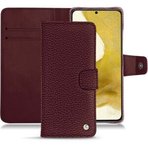 Noreve Funda de piel Samsung Galaxy S22 Ambition Lie de vin