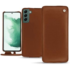 Noreve Funda de piel Samsung Galaxy S22+ Perpétuelle Marron