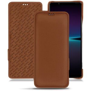 Noreve Funda de piel Sony Xperia 1 IV Évolution Marron PU