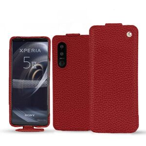 Noreve Funda de piel Sony Xperia 5 III Ambition Tomate