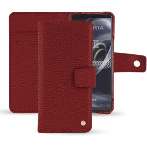 Noreve Funda de piel Sony Xperia 5 III Ambition Tomate