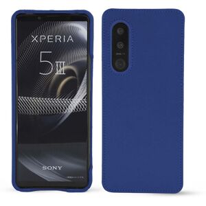 Noreve Funda de piel Sony Xperia 5 III Perpétuelle Bleu océan