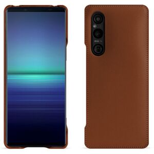 Noreve Funda de piel Sony Xperia 1 V Perpétuelle Marron