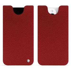 Noreve Funda de piel Apple iPhone 15 Pro Ambition Tomate