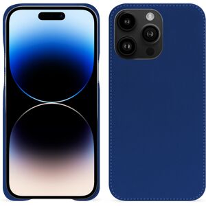 Noreve Funda de piel Apple iPhone 15 Pro Max Perpétuelle Bleu océan