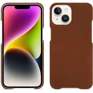 Noreve Funda de piel Apple iPhone 15 Plus Perpétuelle Marron