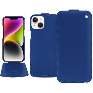 Noreve Funda de piel Apple iPhone 15 Plus Perpétuelle Bleu océan