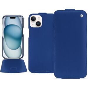 Noreve Funda de piel Apple iPhone 15 Perpétuelle Bleu océan