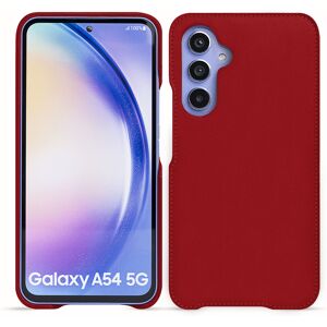 Noreve Funda de piel Samsung Galaxy A54 Perpétuelle Rouge