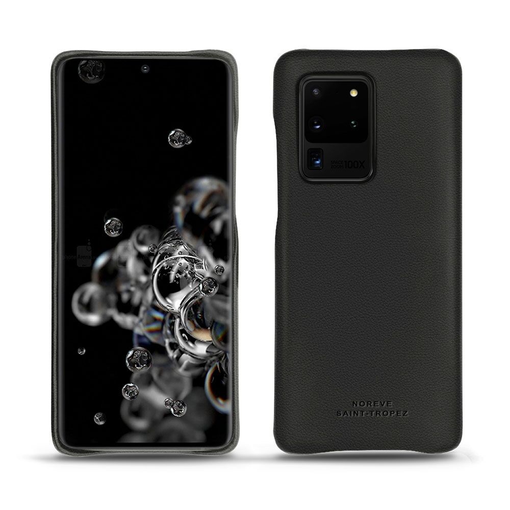 Noreve Funda de piel Samsung Galaxy S20 Ultra 5G Évolution Noir PU
