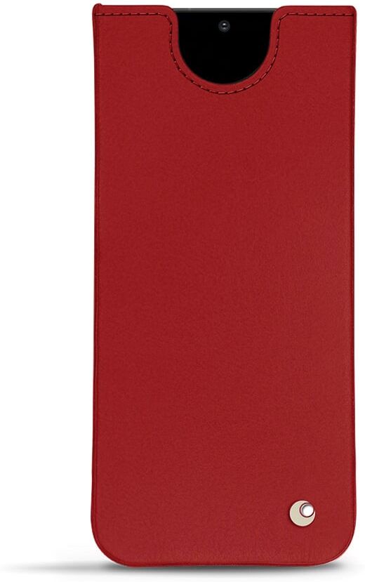 Noreve Funda de piel Samsung Galaxy S20 Ultra 5G Perpétuelle Rouge