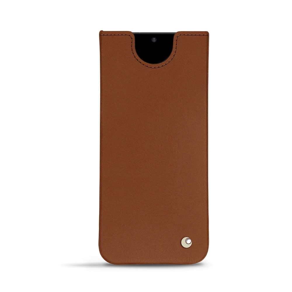 Noreve Funda de piel Samsung Galaxy S20 Ultra 5G Perpétuelle Marron