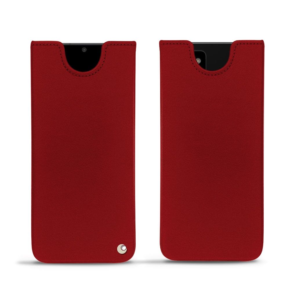Noreve Funda de piel Samsung Galaxy Note20 Ultra Perpétuelle Rouge