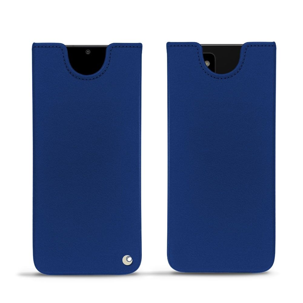 Noreve Funda de piel Samsung Galaxy Note20 Ultra Perpétuelle Bleu océan
